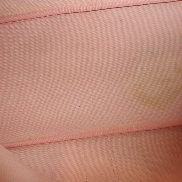 MCM White/Gold Signature Logo Napa Leather Tote & Pouch Set /Snake Print Detail - Picture 16 of 16